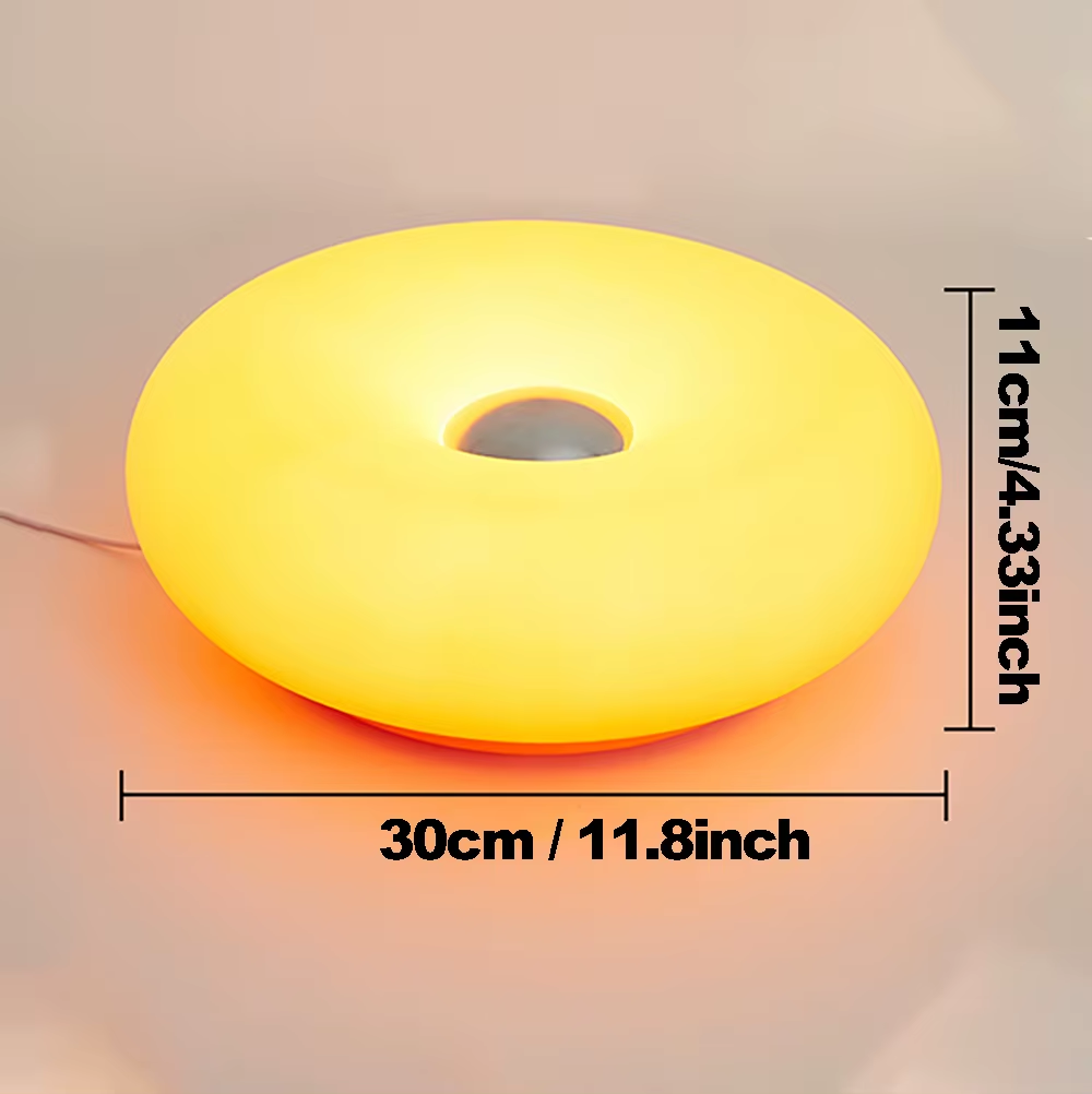 RGB 16-Color Dimmable Donut LED Desk Lamp