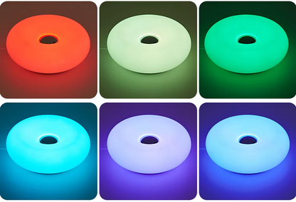 RGB 16-Color Dimmable Donut LED Desk Lamp