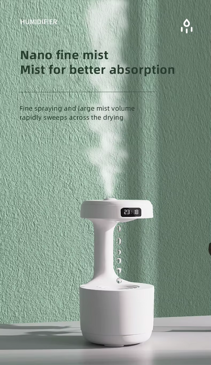 Premium Quality Anti-Gravity Humidifier with LED Display & Ultrasonic Technology