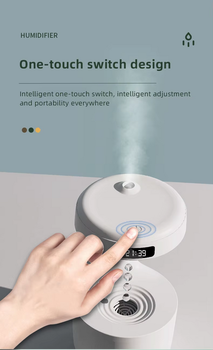 Premium Quality Anti-Gravity Humidifier with LED Display & Ultrasonic Technology